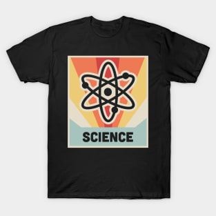 SCIENCE –– Vintage Atom Design T-Shirt